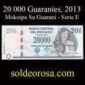 Billetes 2013 1- 20.000 Guaranes